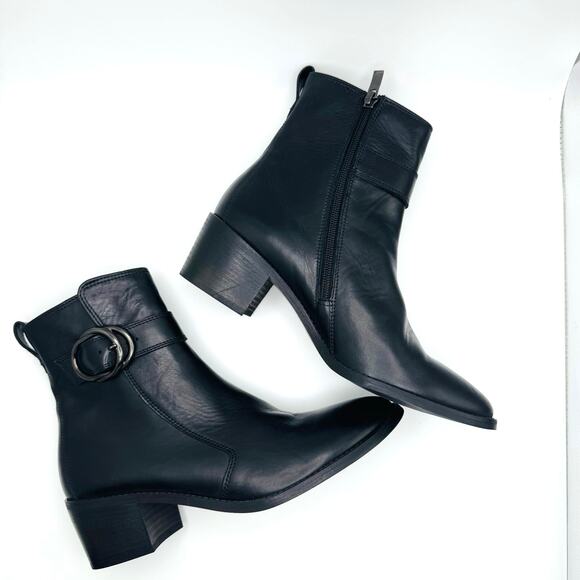 Paul Green Black Vanessa Buckled Chelsea boots UK 5.5 / US 8 - Picture 14 of 15